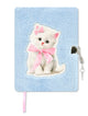 Pretty Kitty Lock and Key Journal