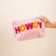 Pink Teddy Pouch - Howdy