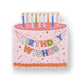 Birthday Wishes Diecut Cake Napkin Set