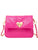Quilted Soft Heart Lock Purse
