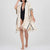 Single Stripe Natural Kimono