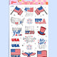 Let's Get Lit Tats - 30 Foil Temporary Tattoos