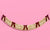 Gilded Bow Banner - Layered Fringe + Velvet Bows