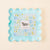 Square Scalloped Acrylic Frame-Blue