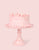 Melamine Cake Stand Large- Peony Pink 11.5 Inch