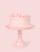 Melamine Cake Stand Large- Peony Pink 11.5 Inch