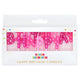 Happy Birthday Pink Dotted Letter Candle Set