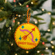 Sagittarius Needlepoint Icon Ornament