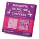 Unicorn Magnetic Game - Tic Tac Toe & Checkers