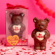 Valentine's Hollow Milk Chocolate "Be Mine" Bear