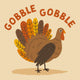 Fall Cocktail Napkins | Gobble Gobble - 20ct