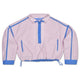1/2 Zip Pink & Periwinkle Sherpa Pullover