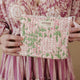 'bunny rose' Quilted Coin Pouch