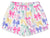 PRETTY BOWS PLUSH SHORTS