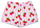 Strawberry Stripes Plush Shorts
