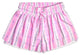 Floral Stripes Butterfly Shorts