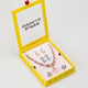Pink & Blue Necklace Set