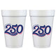 July 4th/Patriotic-USA 250 Foam Cup 10 Pack