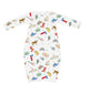 Texas Kids Organic Cotton Newborn Gown