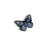 Hand-Painted Monarch Butterfly Mini Claw Hair Clip | Eco-Friendly