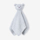 15x15 Blue Chenille Bear Security Blankie