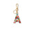 Garden Party Monogram Key Ring