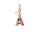 Garden Party Monogram Key Ring