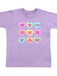 Candy Hearts Valentine's Day Short Sleeve T-Shirt