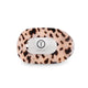 Round Flat Hair Clip | Medium | Blonde Tortoise