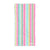 Green Multi Stripe Beach Towel
