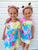 Candyland Sequin Patch Tie-Dye Dress