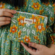 'sunflower Garden' Quilted Coin Pouch