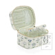 Luxe Provence Train 2 - Cosmetic Bag with Green Pinstripe