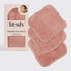 Microfiber Face Towels 3pc Set - Terracotta