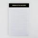 Husband of the Year Duties Notepad