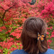 Hand-Painted Monarch Butterfly Mini Claw Hair Clip | Eco-Friendly