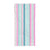 Blue Multi Stripe Beach Towel