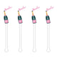 Bride Bubbles Acrylic Stir Sticks