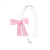 French Bow Satin Pink Headband