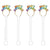 Happy Birthday Headband Acrylic Stir Sticks