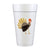 Fun Thanksgiving Turkey Full Color Foam Cups - Thanksgiving