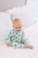 Green Halloween Bucket Premium Zipper Romper