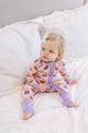 Pink Halloween Bucket Ruffle Romper