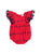 Anna Baby Romper Red Embroidery