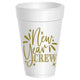 New Years Crew Styro Cups-10 pack