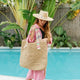 Irma Large Raffia Tote