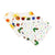 Caterpillar | Organic Bandana Bib 3-Pack