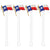 Texas Flag Acrylic Stir Sticks