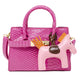 Crocodile Pony Handbag