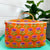 Orange Floral Toiletry Case